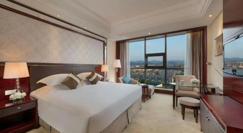 Bed in Maison New Century Hotel Cixi