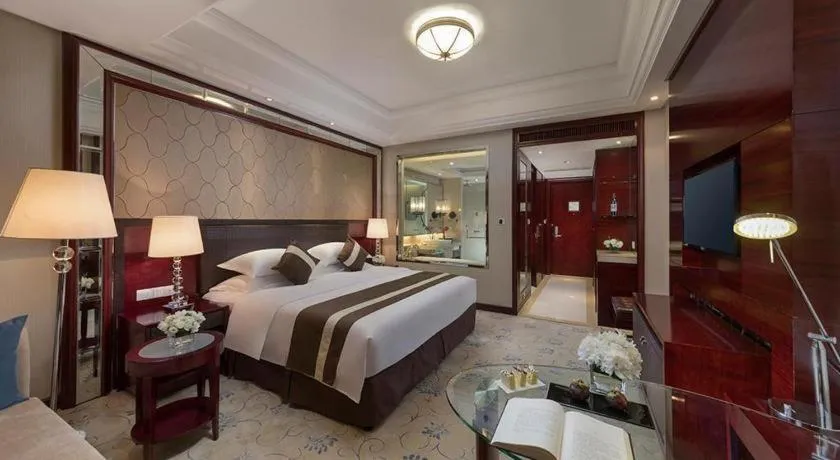 Bed in Maison New Century Hotel Cixi