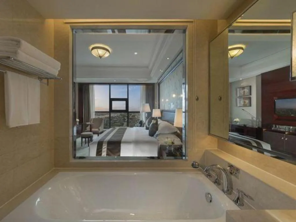 Bed in Maison New Century Hotel Cixi