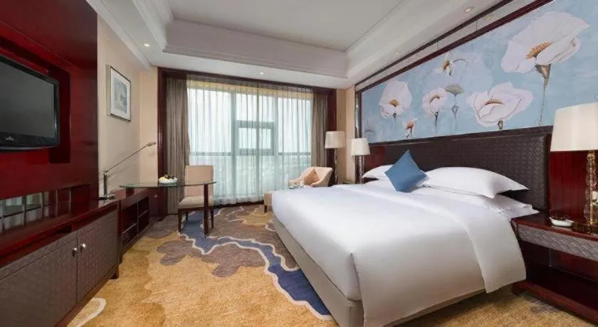 Bed in Maison New Century Hotel Cixi