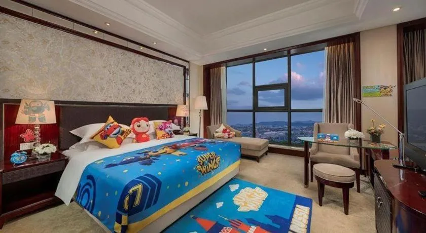 Bed in Maison New Century Hotel Cixi