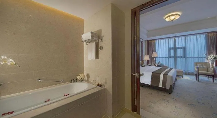 Bed in Maison New Century Hotel Cixi