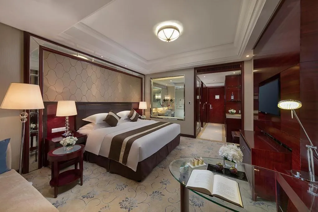 Bed in Maison New Century Hotel Cixi