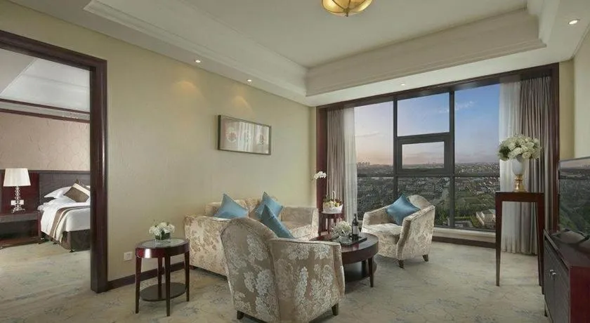 Bed in Maison New Century Hotel Cixi