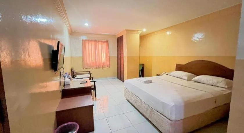 Bed in Batam Star Hotel