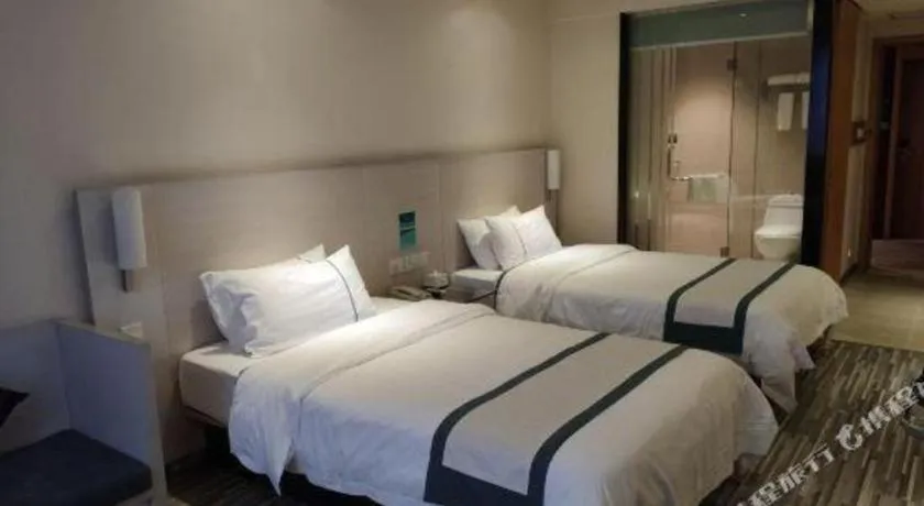 Bed in City Comfort Inn Nanning Zoo Keyuan Avenue