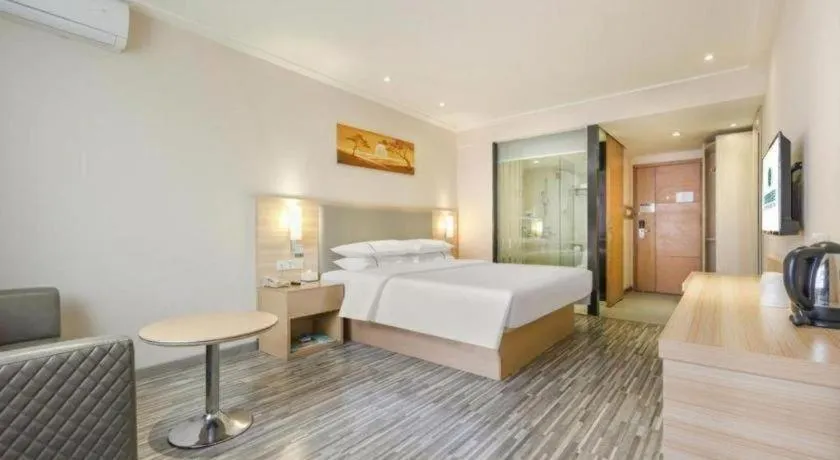 Bed in City Comfort Inn Nanning Zoo Keyuan Avenue