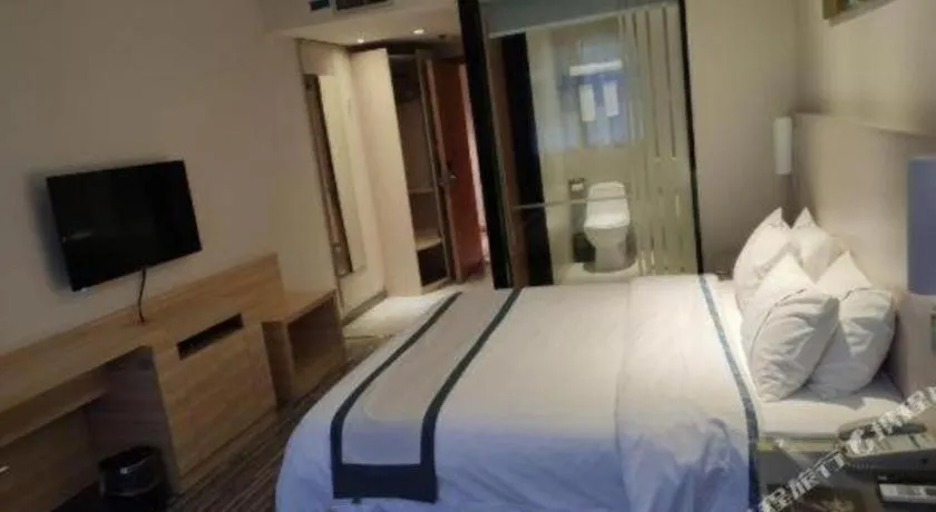Bed in City Comfort Inn Nanning Zoo Keyuan Avenue