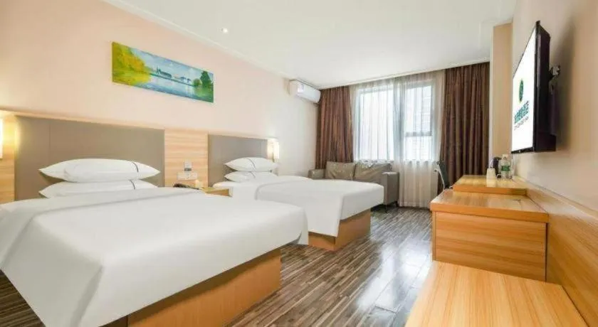 Bed in City Comfort Inn Nanning Zoo Keyuan Avenue