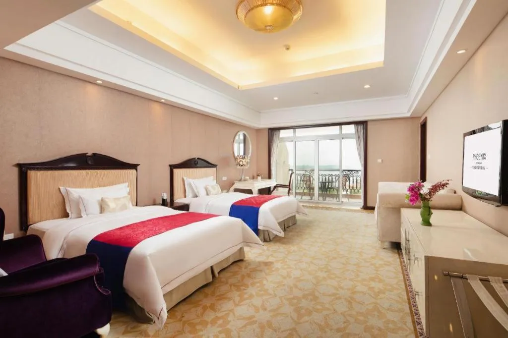 Bed in Country Garden Phoenix Hotel Anqing