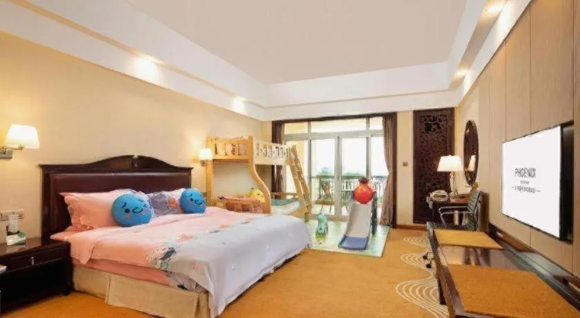 Bed in Country Garden Phoenix Hotel Anqing