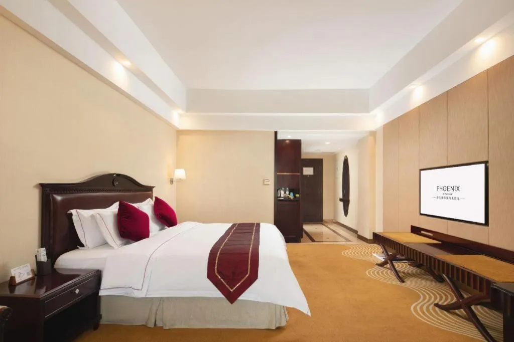 Bed in Country Garden Phoenix Hotel Anqing