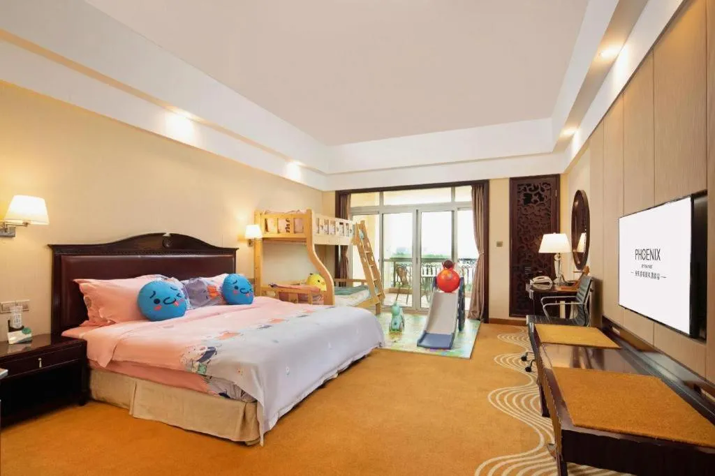 Bed in Country Garden Phoenix Hotel Anqing