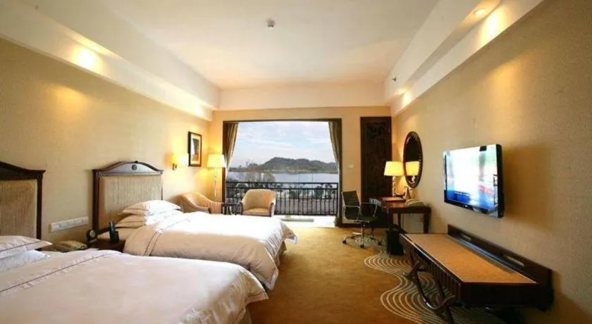 Bed in Country Garden Phoenix Hotel Anqing