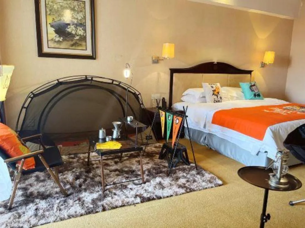 Bed in Country Garden Phoenix Hotel Anqing