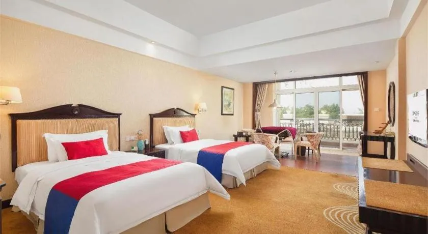 Bed in Country Garden Phoenix Hotel Anqing