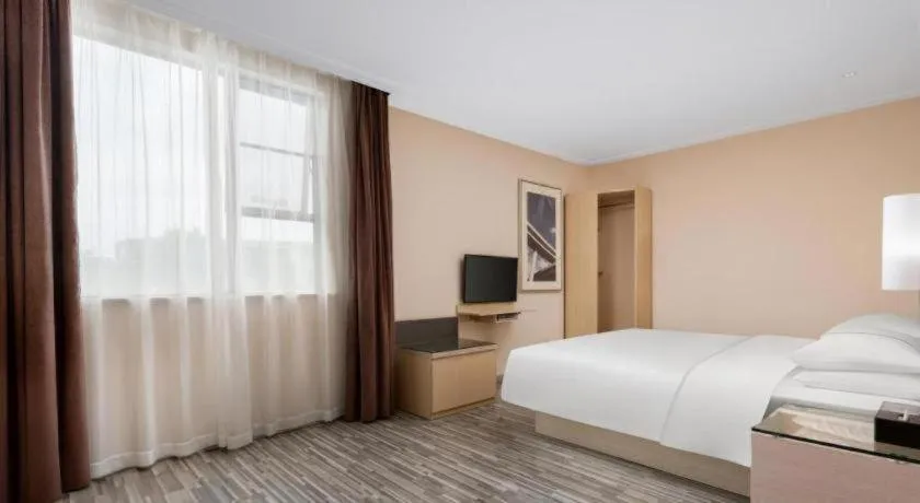 Bed in City Comfort Inn Liuzhou Beique Road Huang Village