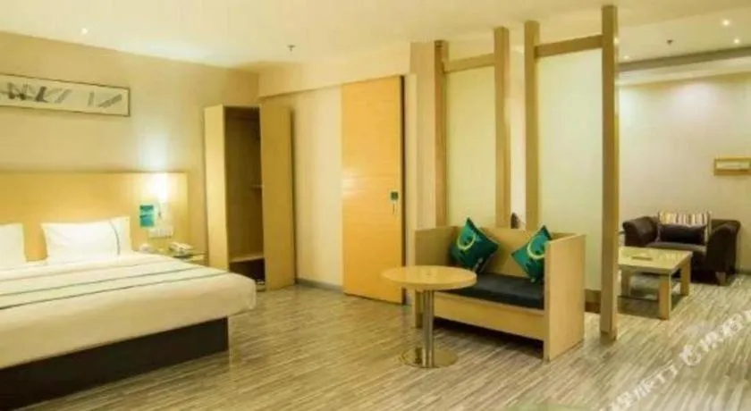 Bed in City Comfort Inn Liuzhou Beique Road Huang Village