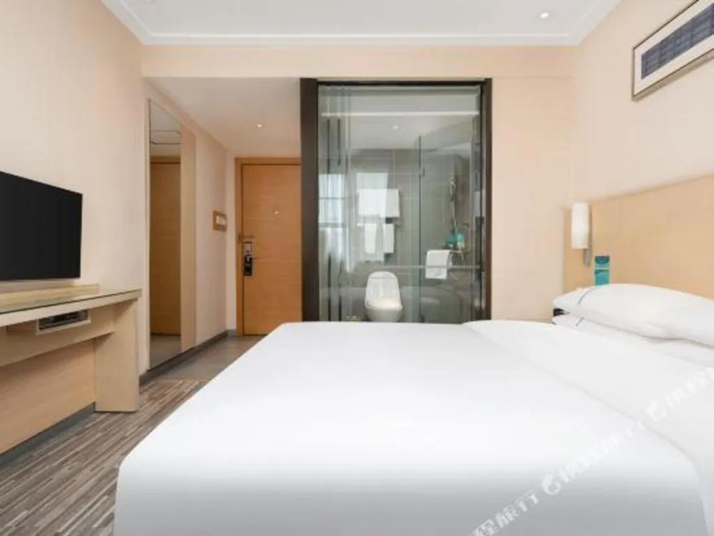 Bed in City Comfort Inn Liuzhou Beique Road Huang Village