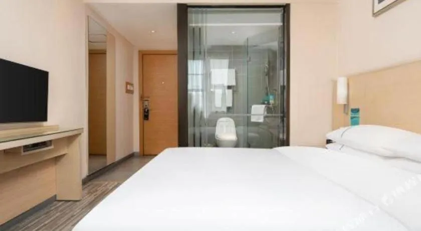 Bed in City Comfort Inn Liuzhou Beique Road Huang Village