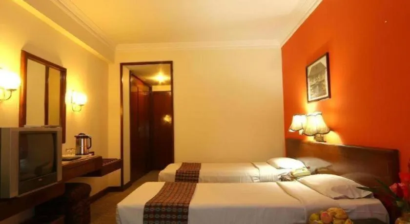 Bed in Hotel Mountain