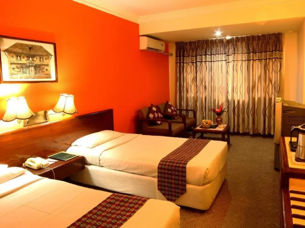 Bed in Hotel Mountain