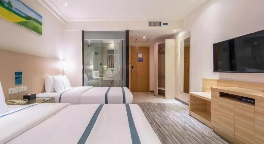 Bed in City Comfort Inn Qinzhou Niannianfeng Old Street Renmin Road