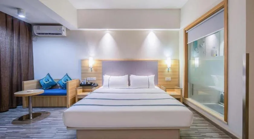 Bed in City Comfort Inn Qinzhou Niannianfeng Old Street Renmin Road