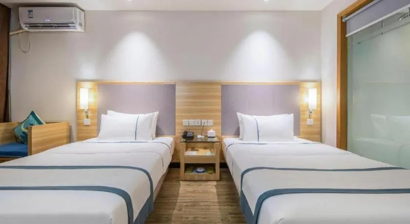 Bed in City Comfort Inn Qinzhou Niannianfeng Old Street Renmin Road