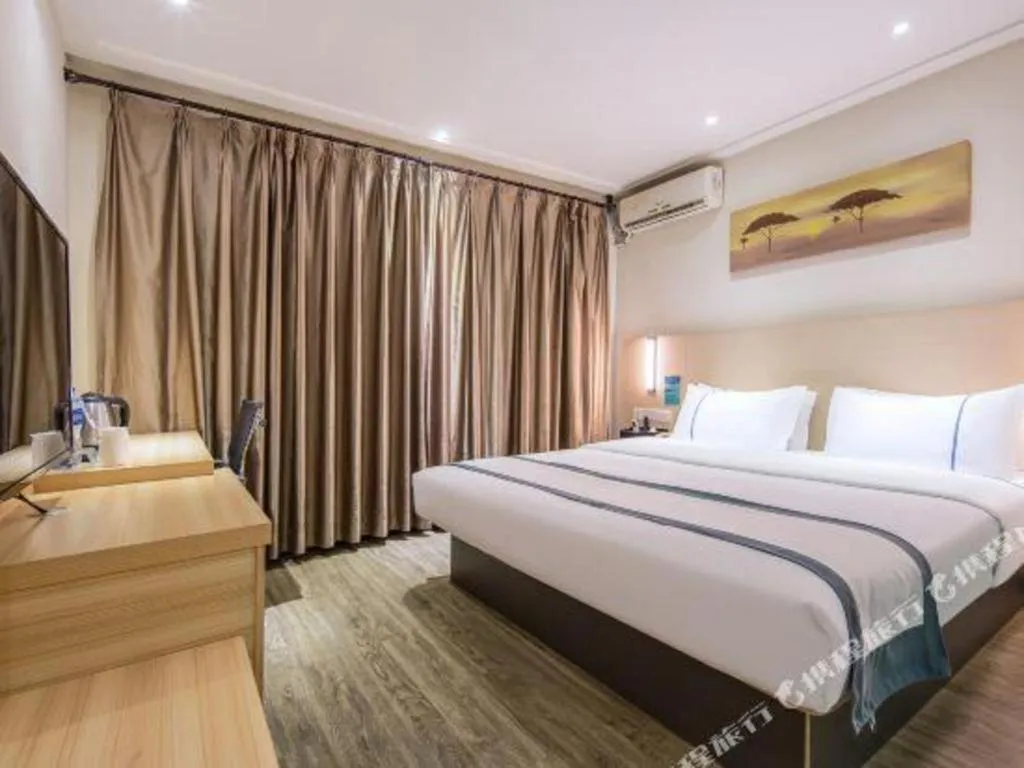 Bed in City Comfort Inn Qinzhou Niannianfeng Old Street Renmin Road