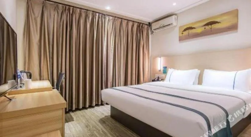 Bed in City Comfort Inn Qinzhou Niannianfeng Old Street Renmin Road