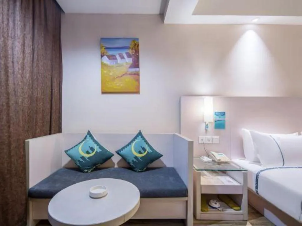 Bed in City Comfort Inn Qinzhou Niannianfeng Old Street Renmin Road