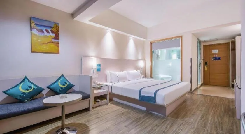 Bed in City Comfort Inn Qinzhou Niannianfeng Old Street Renmin Road