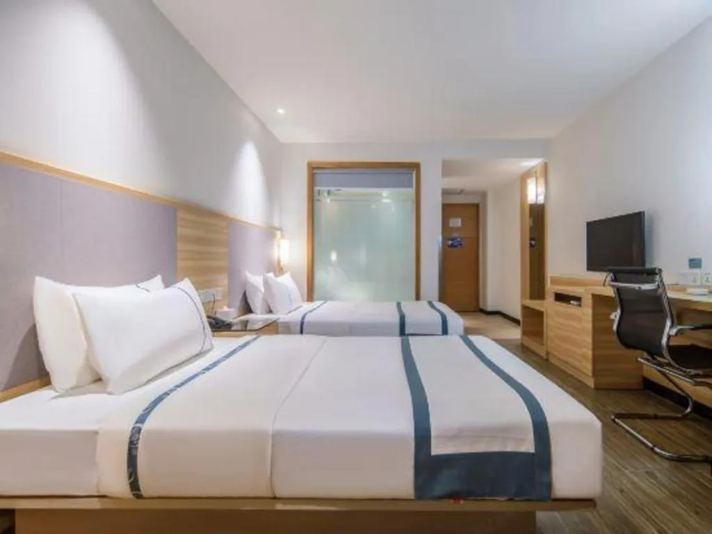 Bed in City Comfort Inn Qinzhou Niannianfeng Old Street Renmin Road