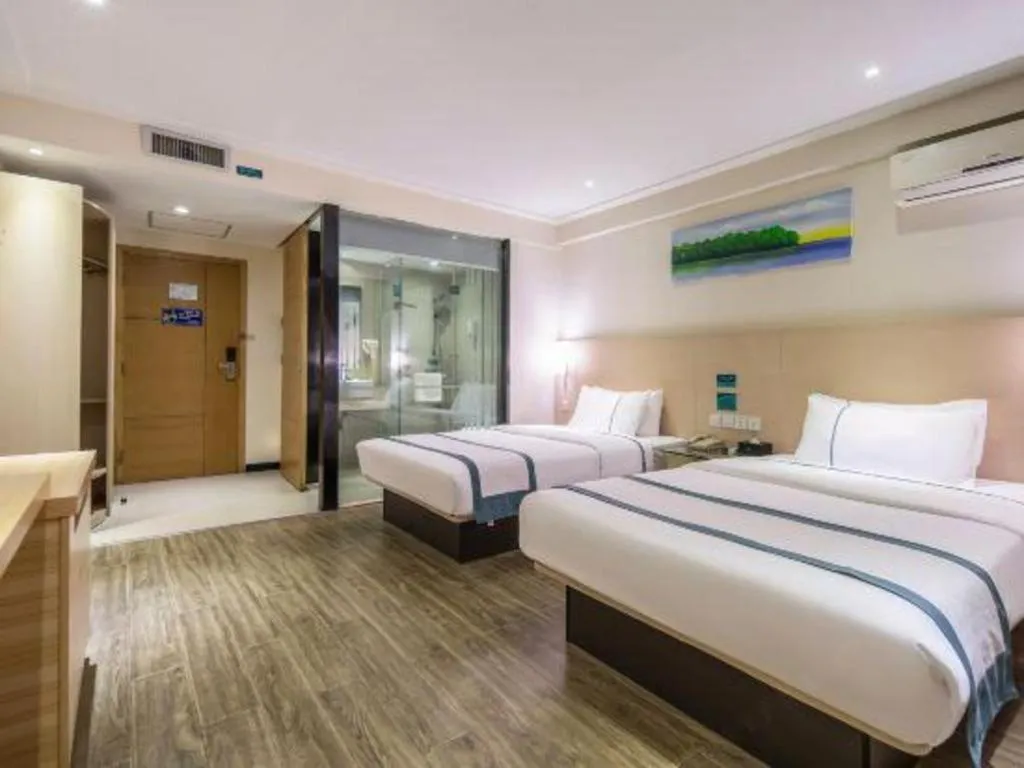 Bed in City Comfort Inn Qinzhou Niannianfeng Old Street Renmin Road