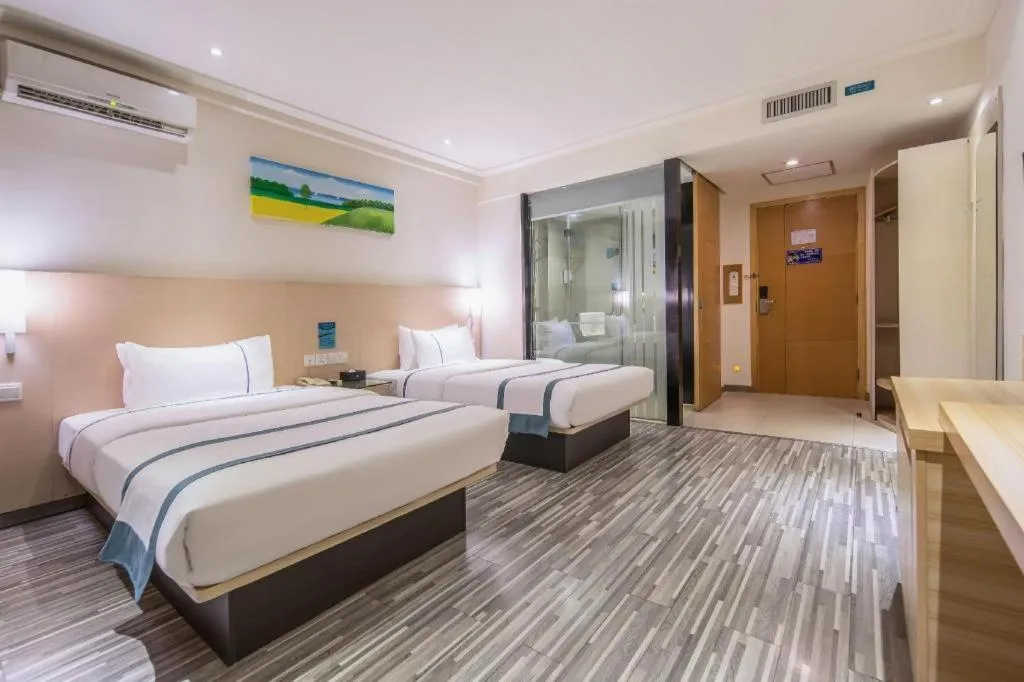 Bed in City Comfort Inn Qinzhou Niannianfeng Old Street Renmin Road