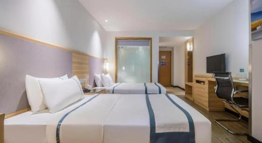 Bed in City Comfort Inn Qinzhou Niannianfeng Old Street Renmin Road
