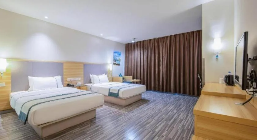 Bed in City Comfort Inn Qinzhou Niannianfeng Old Street Renmin Road