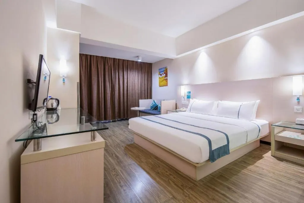 Bed in City Comfort Inn Qinzhou Niannianfeng Old Street Renmin Road
