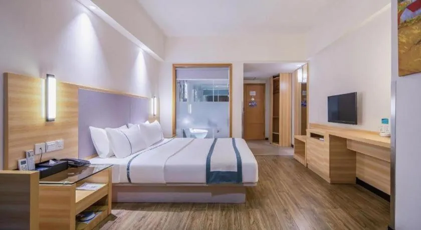 Bed in City Comfort Inn Qinzhou Niannianfeng Old Street Renmin Road