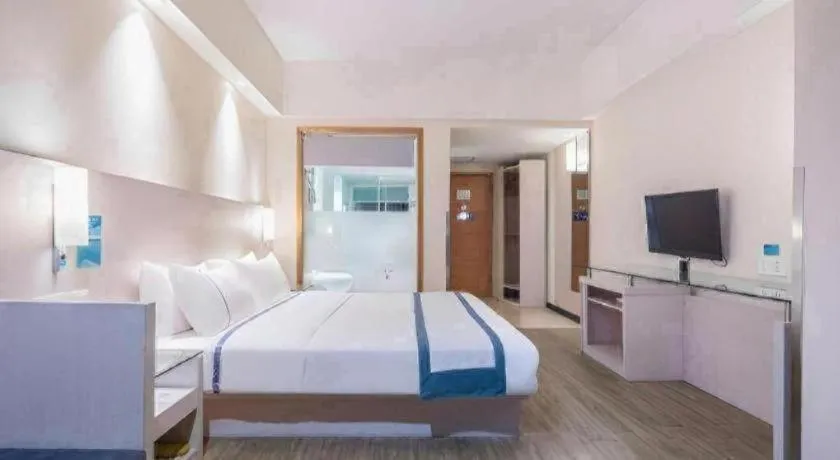 Bed in City Comfort Inn Qinzhou Niannianfeng Old Street Renmin Road