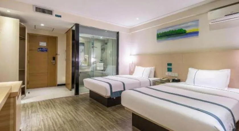 Bed in City Comfort Inn Qinzhou Niannianfeng Old Street Renmin Road