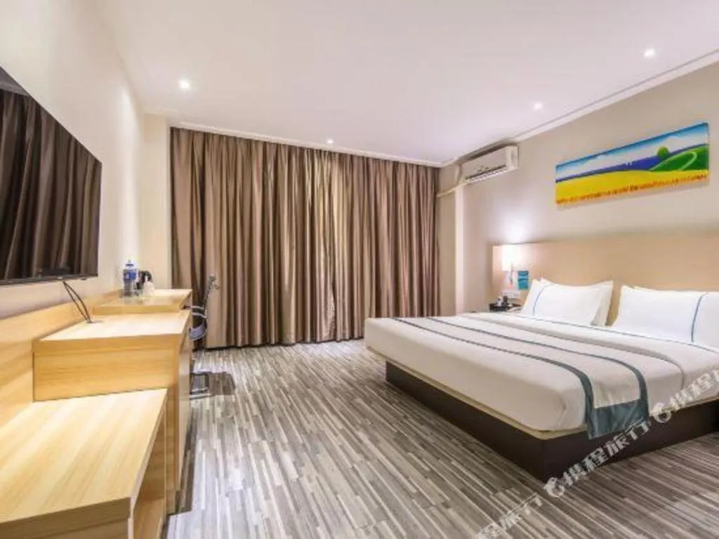 Bed in City Comfort Inn Qinzhou Niannianfeng Old Street Renmin Road