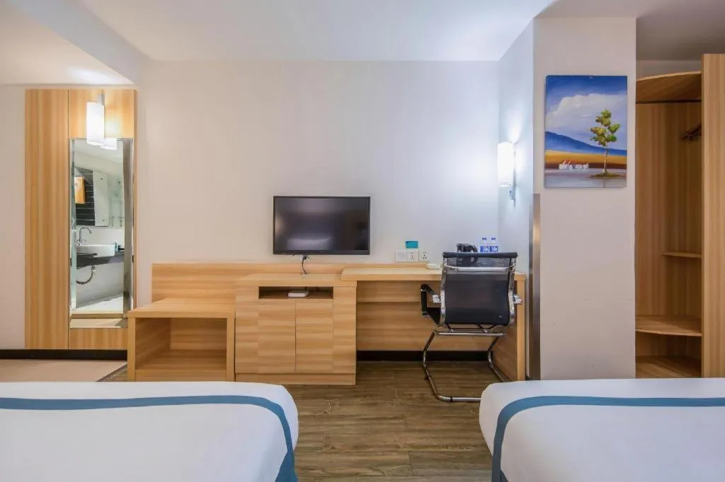 Bed in City Comfort Inn Qinzhou Niannianfeng Old Street Renmin Road