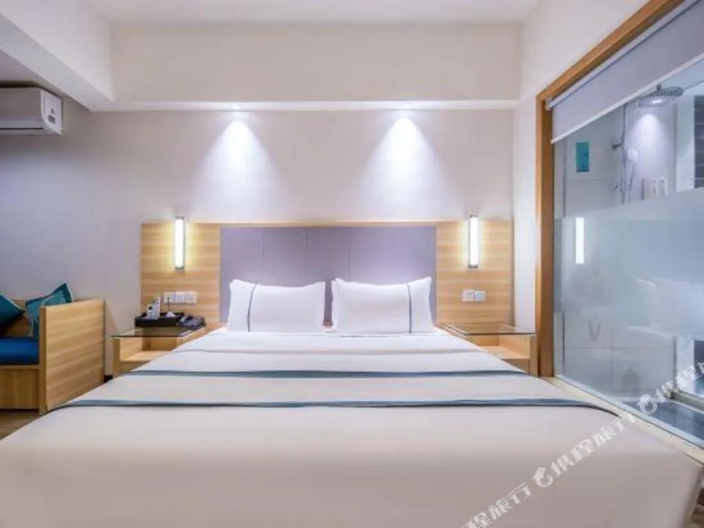 Bed in City Comfort Inn Qinzhou Niannianfeng Old Street Renmin Road