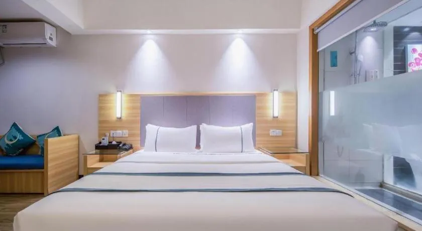 Bed in City Comfort Inn Qinzhou Niannianfeng Old Street Renmin Road