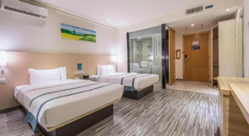 Bed in City Comfort Inn Qinzhou Niannianfeng Old Street Renmin Road