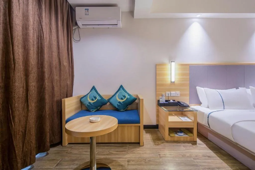 Bed in City Comfort Inn Qinzhou Niannianfeng Old Street Renmin Road