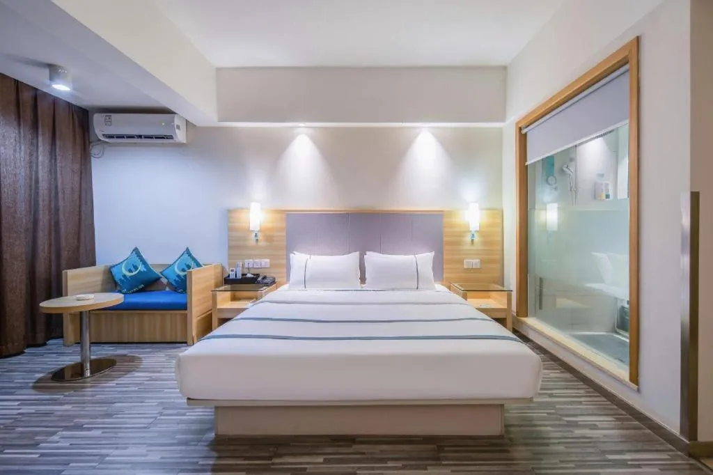 Bed in City Comfort Inn Qinzhou Niannianfeng Old Street Renmin Road