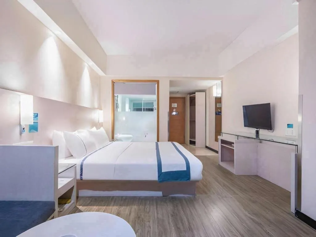 Bed in City Comfort Inn Qinzhou Niannianfeng Old Street Renmin Road